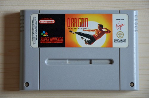 Snes dragon the bruce lee - the,